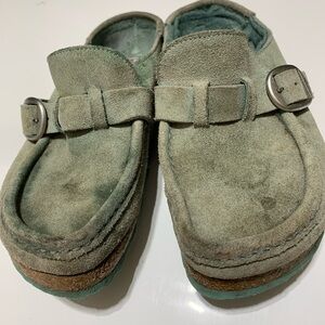 Birkenstock Green Slippers Comfortable Footwear
